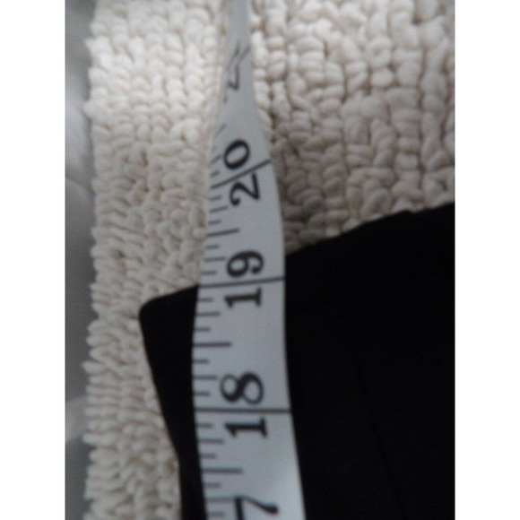 Zac & Rachel Womens Black Straight Leg Stretch Elastic Waist Dress Pants Size 1X - Picture 6 of 7